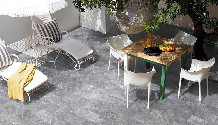 Externa | Emilceramica Feinsteinzeug Emil Externa Stein Außenbereiche Grigio Bild Galerie | Emilceramica