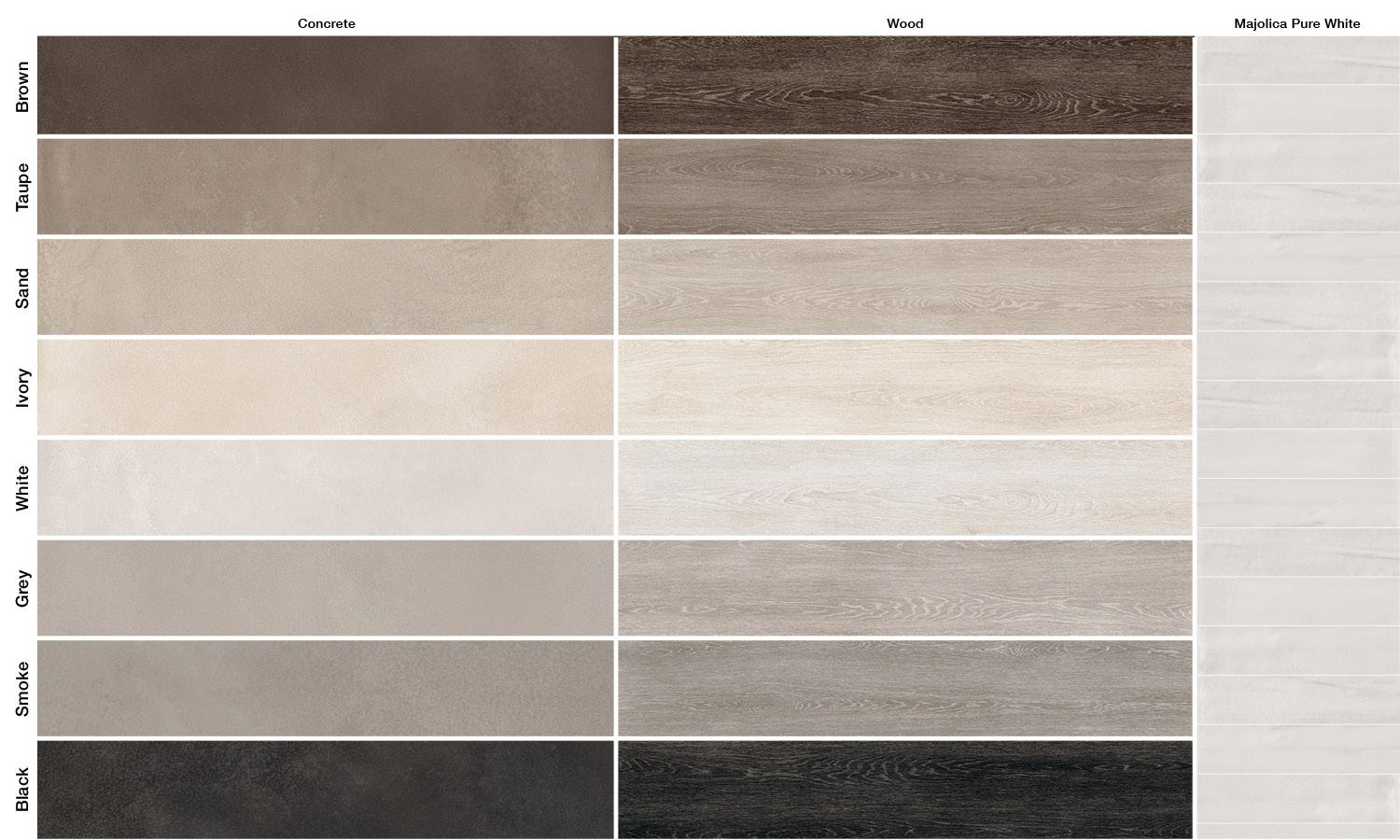 Fliesenkollektion Tr3nd von Ergon 