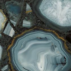 Tele di Marmo Precious  - Agate Azure