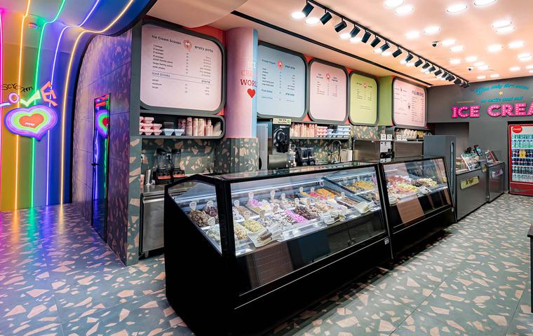 Umgeben von Waffelsplitter