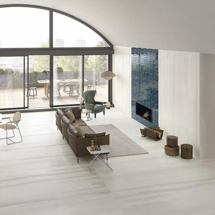 Wandverkleidung im Urban Chic mit Fliesen in Metalloptik 221 Wandverkleidung im Urban Chic mit Fliesen in Metalloptik 221