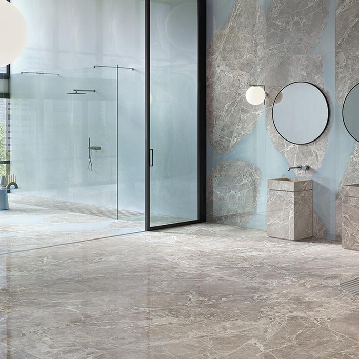 Bad in Marmoroptik – Feinsteinzeug für eine elegante Atmosphäre 247