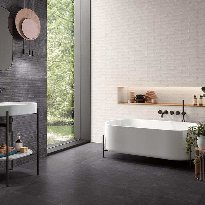 Ein modernes Bad in Betonoptik: elegante und zeitgemäße Gestaltungslösungen 175